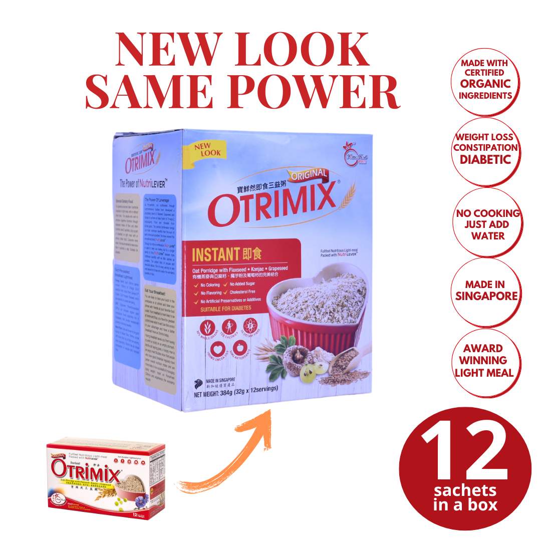 Otrimix Instant Oats Porridge 24 Meals (2 Box) | Keto Friendly