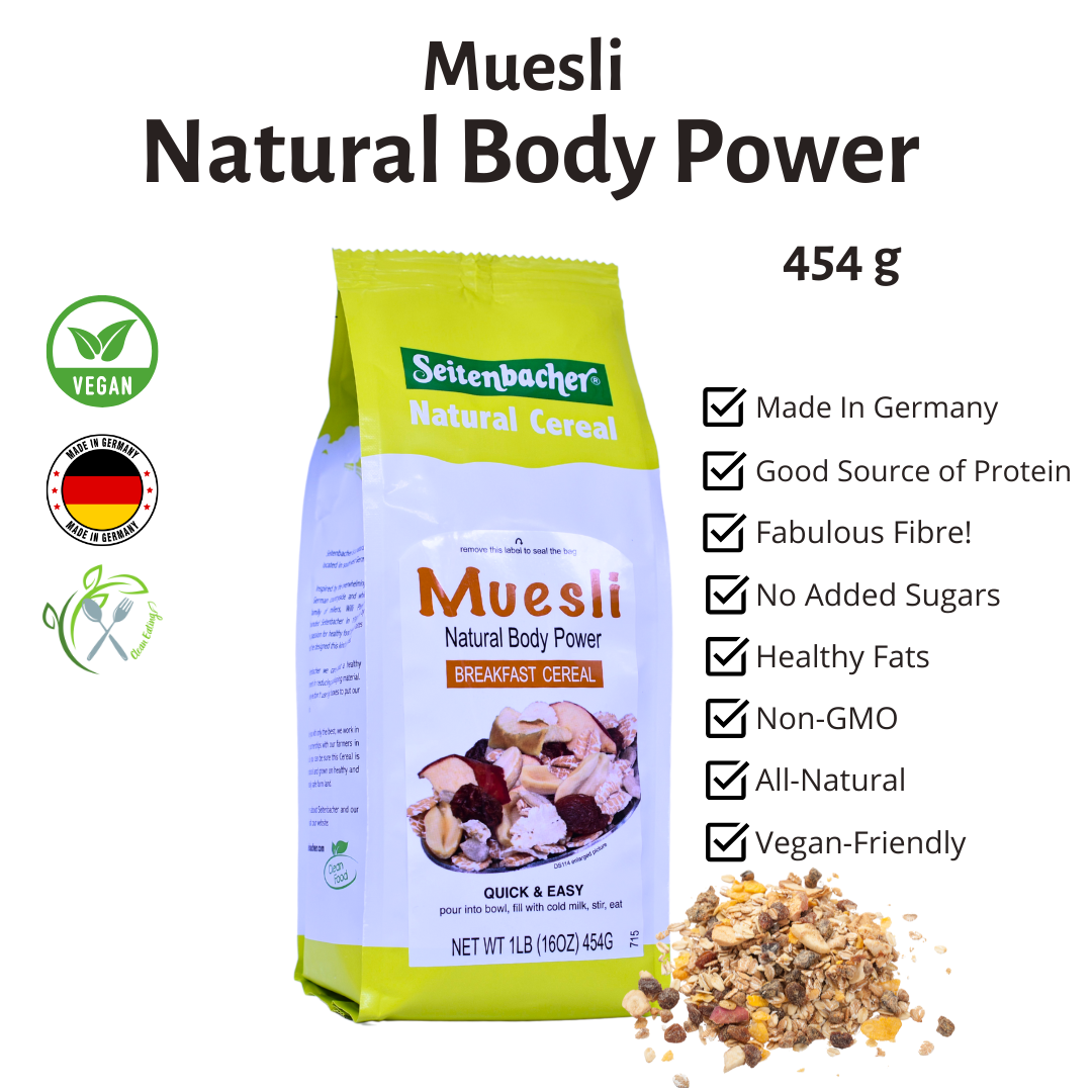 Seitenbacher Muesli – Mix of 3 Bags (454g x 3)