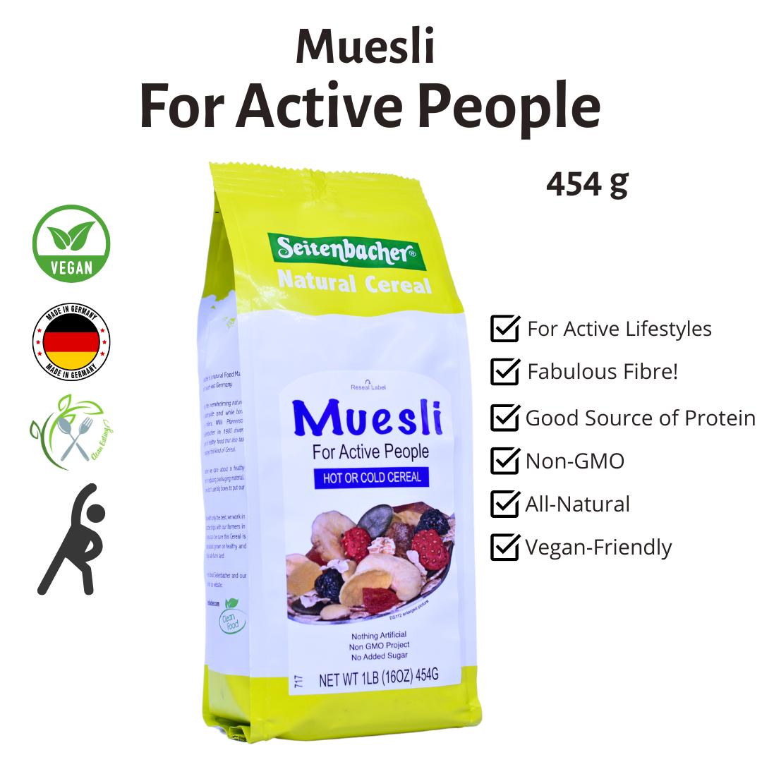 Seitenbacher Muesli – Mix of 3 Bags (454g x 3)