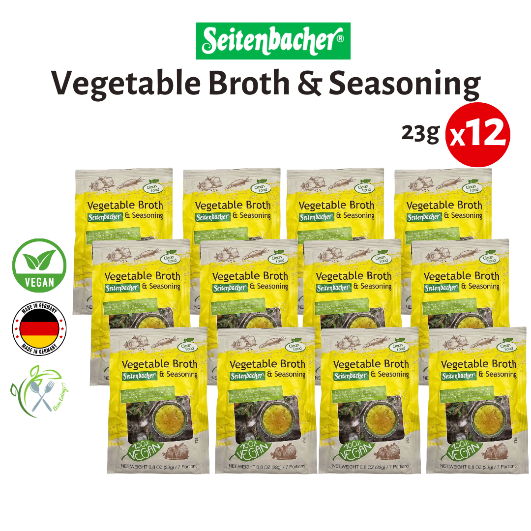 Seitenbacher Vegan Broth & Seasoning – 23g