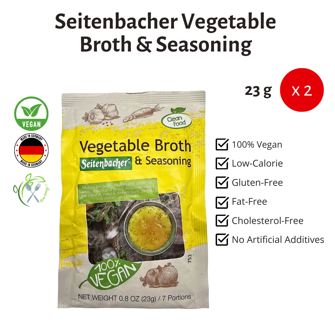 Seitenbacher Vegan Broth & Seasoning – 23g