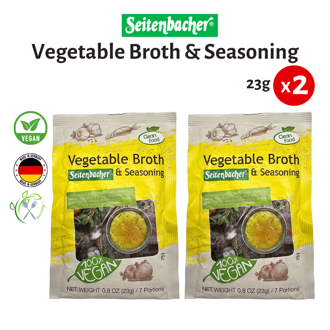 Seitenbacher Vegan Broth & Seasoning – 23g