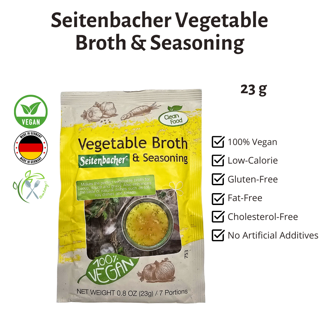 Seitenbacher Vegan Broth & Seasoning – 23g